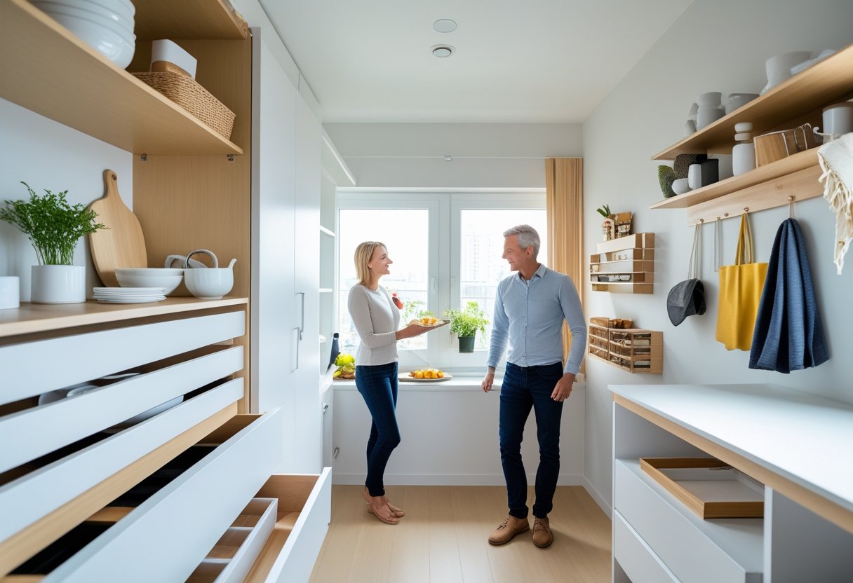 Praktiske løsninger til små rum Fra skuffeopdelere til klapbord til væg løsninger